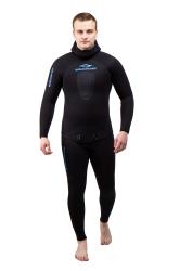 Гидрокостюм Hunter 10мм нейлон/открытая пора черный Гидрокостюм Hunter 10мм нейлон/открытая пора черный