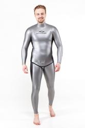 Гидрокостюм Фридайвинг Triple мужской 1,5мм голый/ультраспан серебро Гидрокостюм Фридайвинг Triple мужской 1,5мм голый/ультраспан серебро